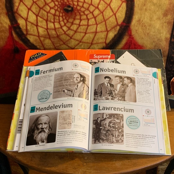 THE ELEMENTS BOOK:A Visual Encyclopedia of the Periodic Table Hardcover Book - Picture 6 of 8